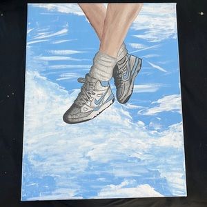 “nikes” Acrylic Painting
